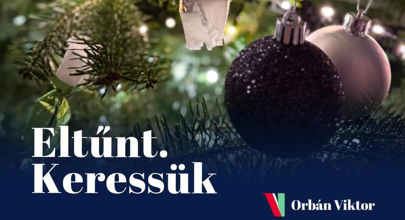 Ennek veszett nyoma Orbán Viktor családja karácsonyfájáról