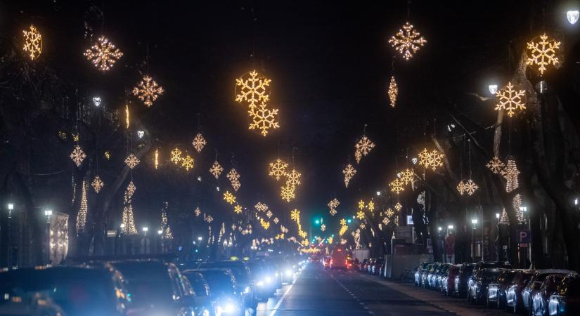 Fénybe borult Budapest: karácsonykor mutatja meg igazán szép arcát a főváros