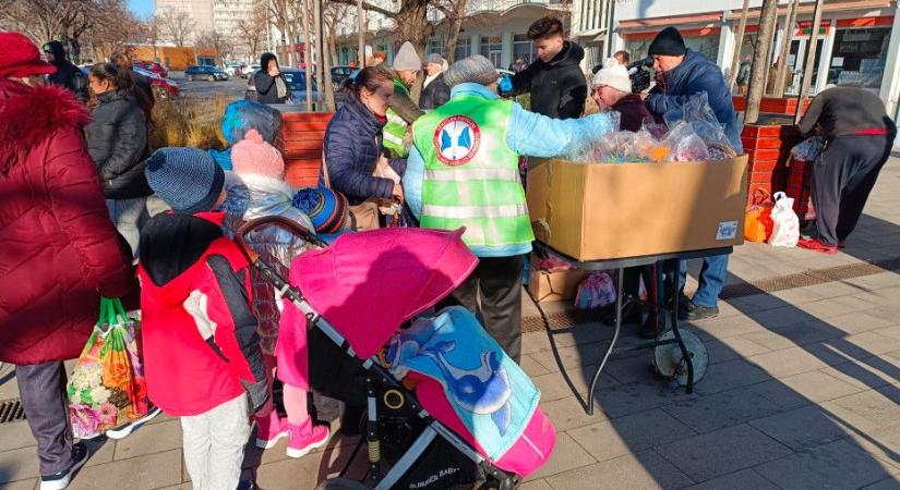 Szegények karácsonya: 170-en jóllaktak