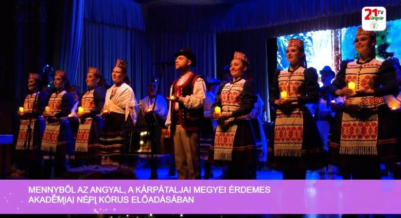 Kommentár nélkül (2025.12.26) Mennyből az angyal, a Kárpátaljai Megyei Érdemes Akadémiai Népi Kórus előadásában (videó)