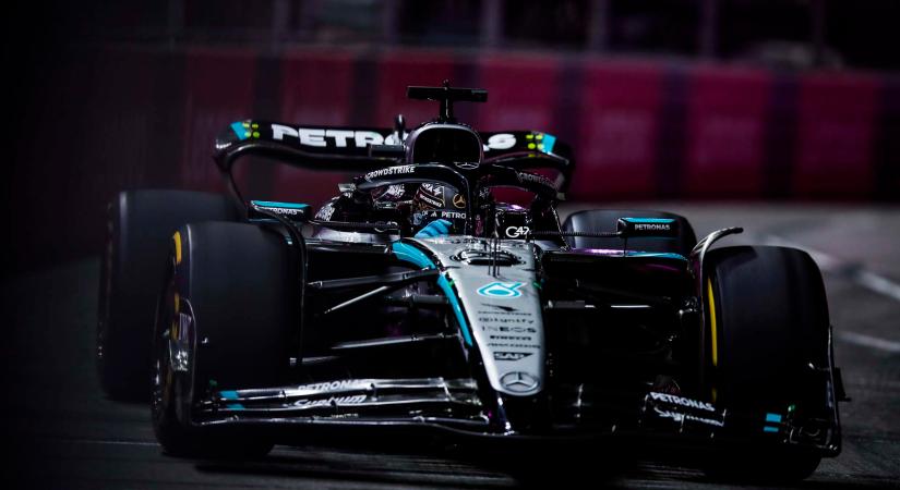 Russell nem tudja megmondani, mit „nézett be” a Mercedes a ground effect-érában