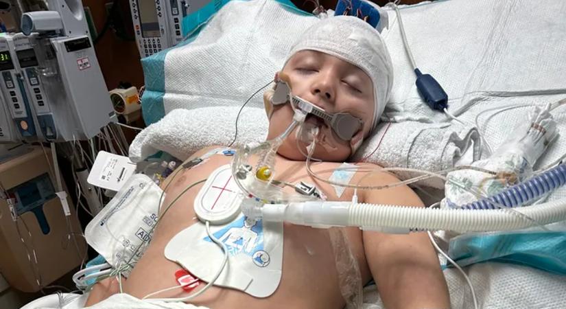 Karácsonyi csodáért imádkoznak: 15 percre leállt a 11 éves fiú légzése