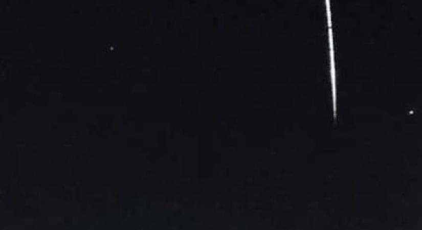 Tűzgömb jelent meg Magyarország felett