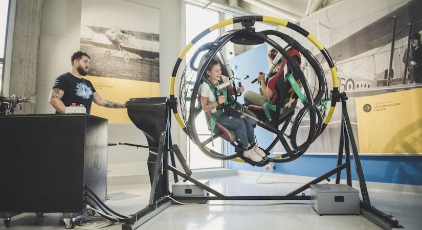 Az úrhajósok kiképzésére is használják azt, amit Szolnokon bárki kipróbálhat