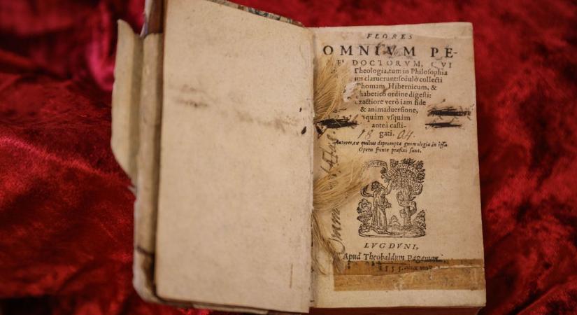 Egy 1555-ben nyomtatott könyvet próbálnak megmenteni, milliós kiadás vár a könyvtárra