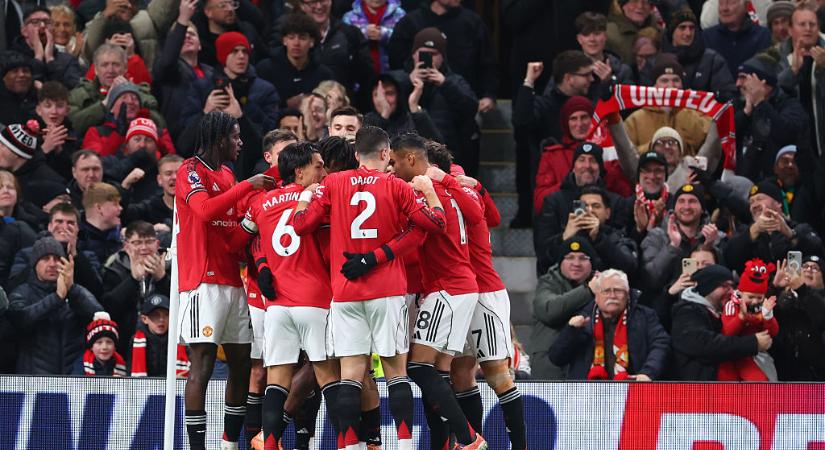 PL: a Manchester United győzelmét hozta az egyetlen Boxing Day-es meccs! – videóval