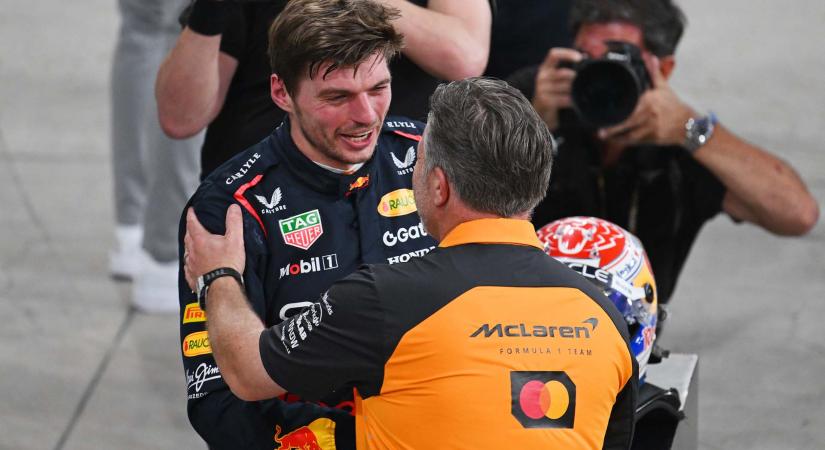 Verstappen: Előny volt, hogy egyedül harcoltam a két McLaren ellen