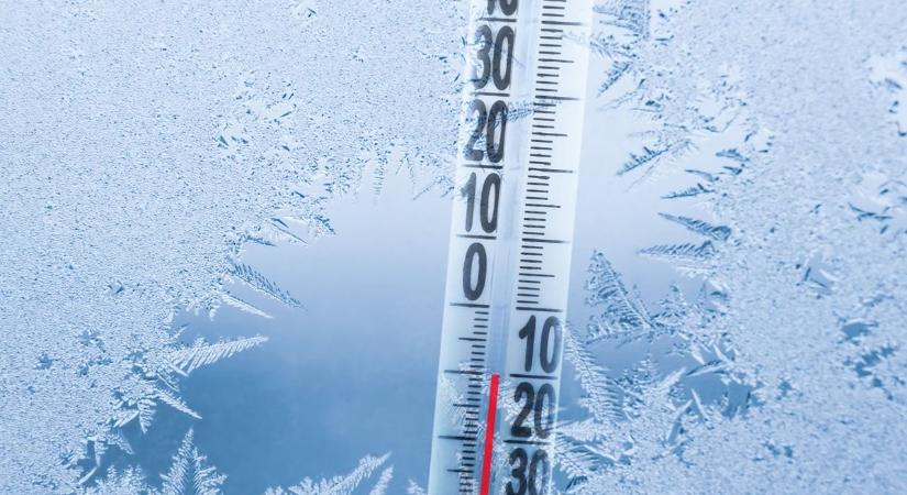 Hidegbetörés érkezik: -10 fok alá is süllyedhet a hőmérséklet