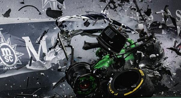 Zúzás sprinten és edzéseken: az év F1-es balesete