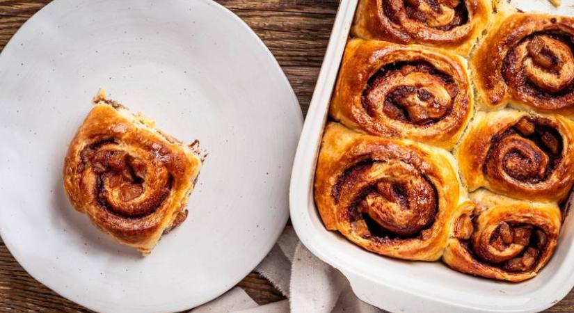 Almás-fahéjas csiga foszlós kelt tésztából: ez a legfinomabb töltelék titka