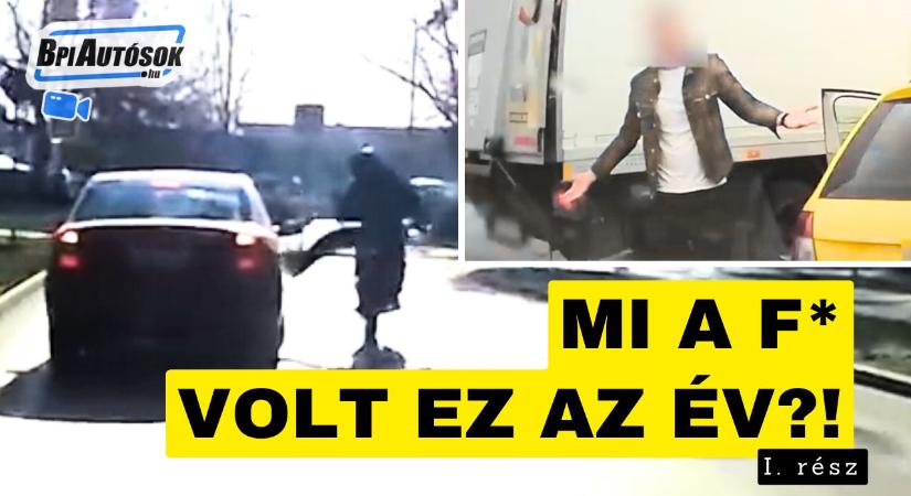 Egy év őrület: 2025 legdurvább dashcam pillanatai  BpiAutósok (1. rész)