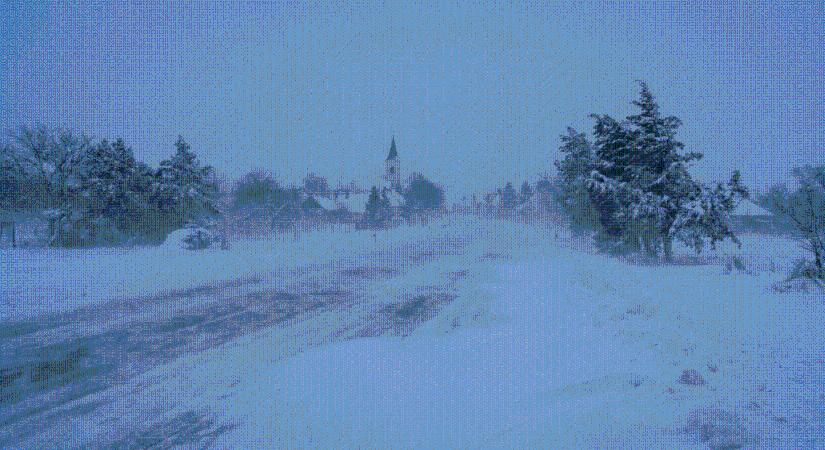 Az év utolsó napjára berobban az igazi tél, hózáporokkal búcsúzik 2025