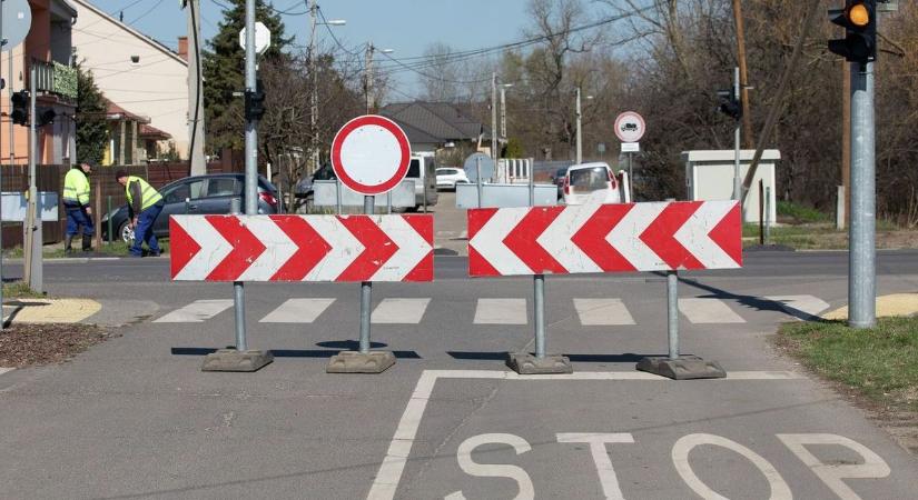 Vigyázat, útlezárások lesznek ezeken a baranyai szakaszokon