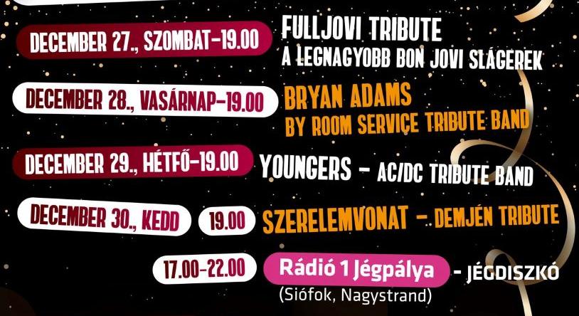 Indul a Puncs Party, Siófok szilveszteri programsorozata