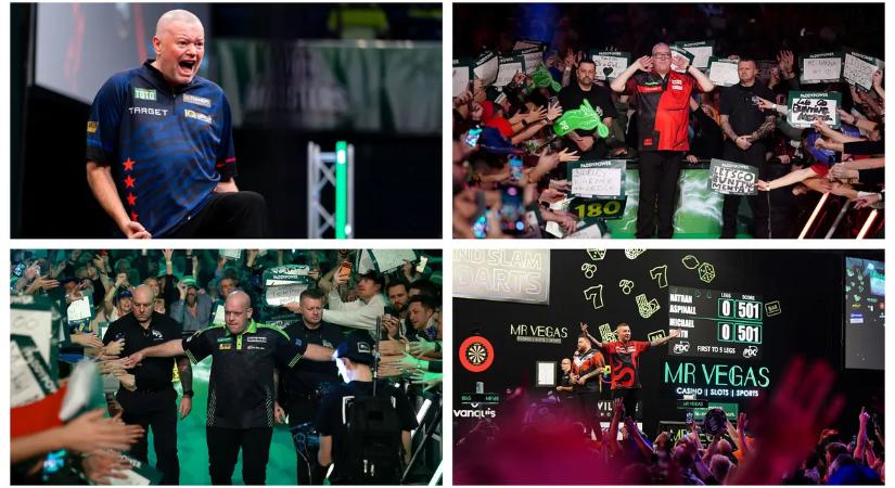Van Gerwen, Bunting, Aspinall és Van Barneveld – szavazzon, melyik dartsjátékosnak van a legjobb bevonulása! Döntő