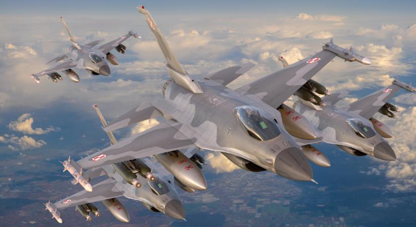 Támadtak az oroszok: az ukrán határra küldték a lengyel harci repülőket