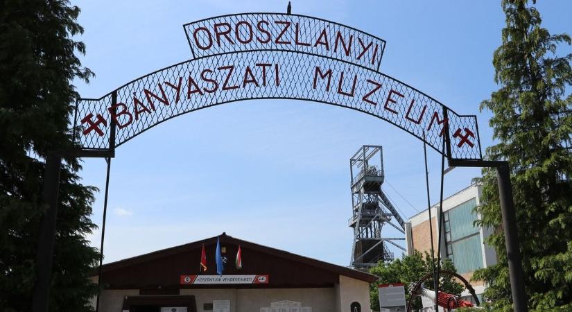 A múlt nem poros vitrin - rangos díjat kapott az Oroszlányi Bányászati Múzeum