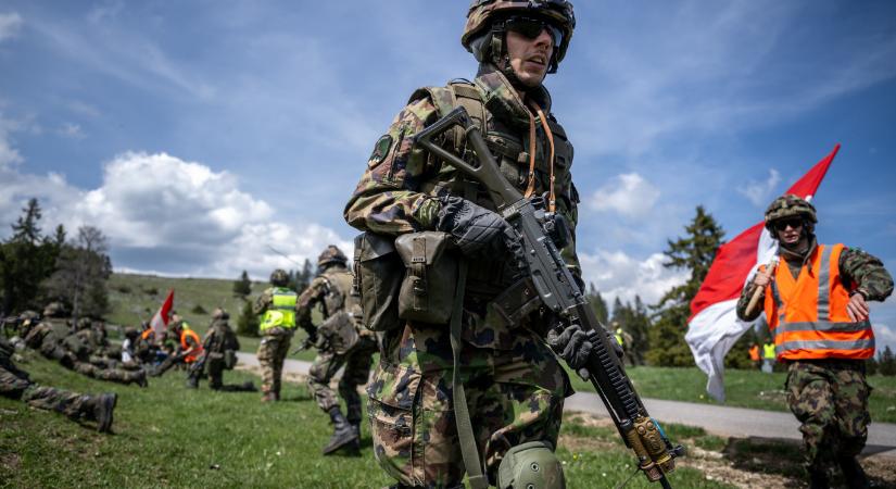 Svájc is növeli a katonai kiadásait, mert nem lenne képes megvédeni magát egy orosz támadással szemben