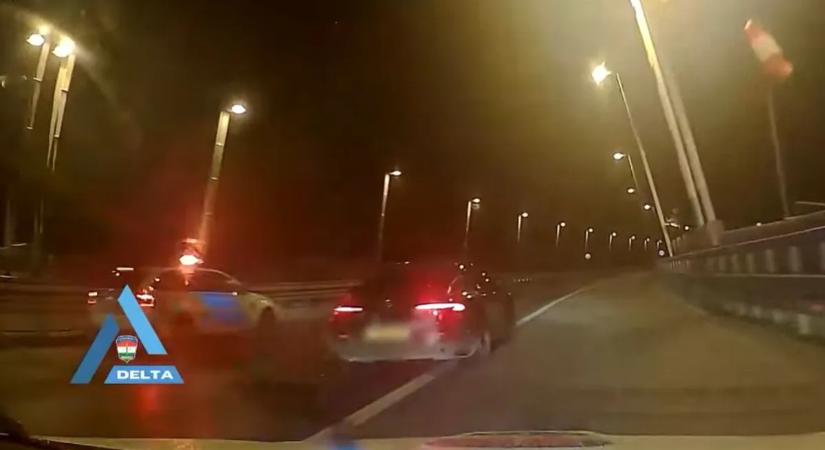 Karácsonyi autósüldözés: belőve, az autóban drogokkal menekültek a rendőrök elől — videó