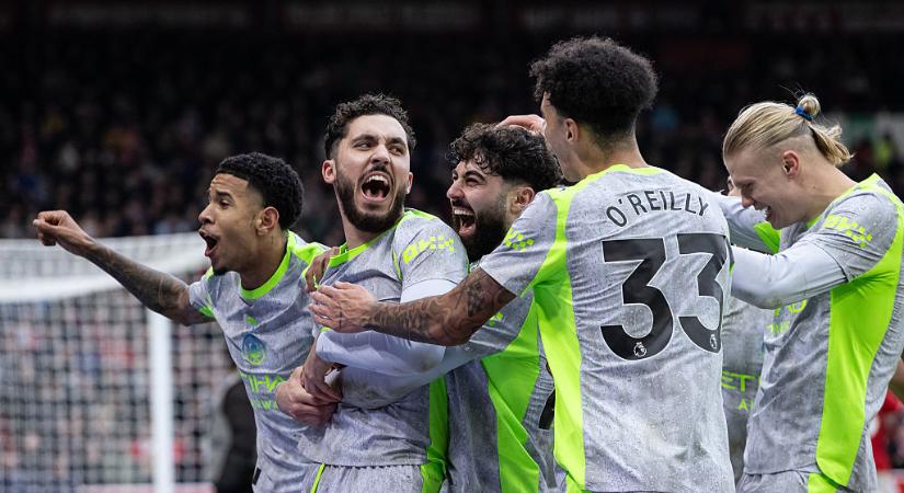 PL: a Nottingham otthonában nyert a Manchester City és átvette a vezetést a bajnokságban – videóval