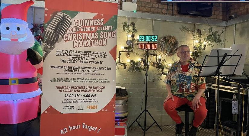 Őrült karácsonyi rekordot állított fel egy 63 éves brit férfi