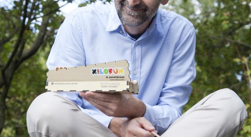 Egyedülálló zenei társasjátékot talált fel Sőnfeld Mátyás: itt a Xilofun!