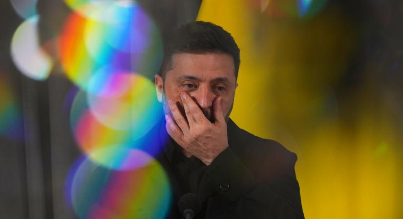 Korrupció és népszerűségi válság: Zelenszkij újraválasztási esélyei a nullához közelítenek