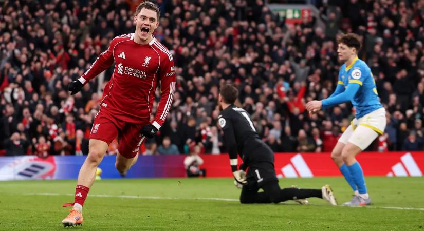 Wirtz először talált be tétmérkőzésen, a Liverpool egy góllal legyőzte a Wolvest