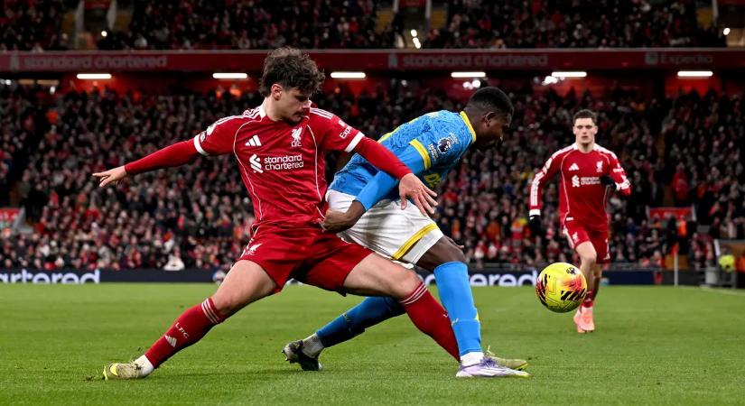 Szoboszlai nélkül szenvedett, nehezen nyert a Liverpool