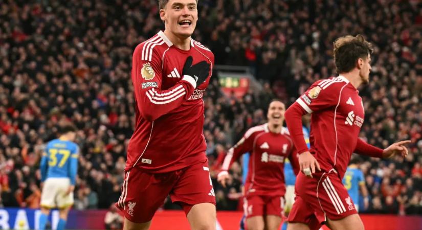 A Liverpool legyőzte a Wolverhamptont, Florian Wirtz megszerezte az első gólját