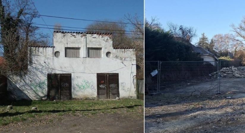 Lebontották a Római-part egyik nagy öregját, a Délibáb csónakházat