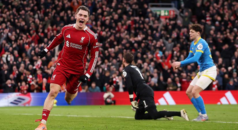 PL: Wirtz góljával gyűjtötte be a három pontot a Liverpool! – videóval