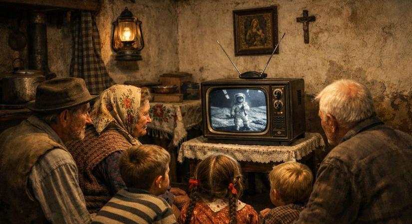 Ilyen volt az első tv, mellyel szinte ”mozivá vált” a somogyi család otthona