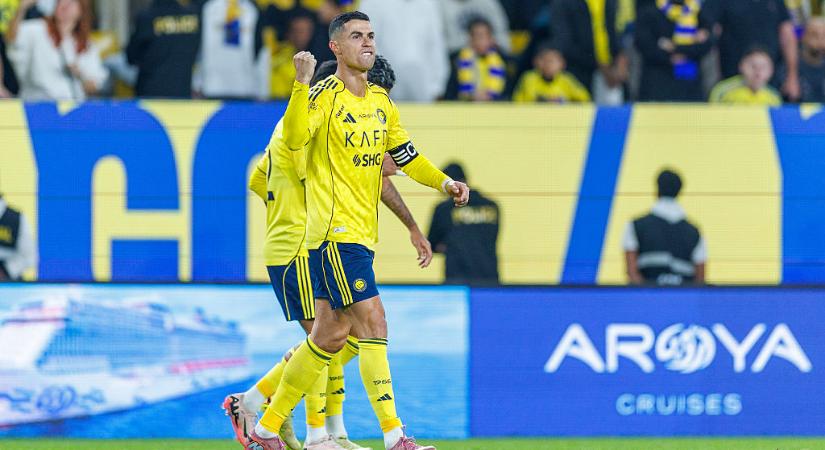 Cristiano Ronaldo egy duplával segítette az Al-Nasszrt a győzelemhez – VIDEÓ
