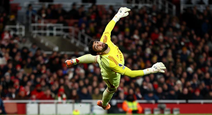 Eszeveszett bravúr: látnia kell David Raya védését