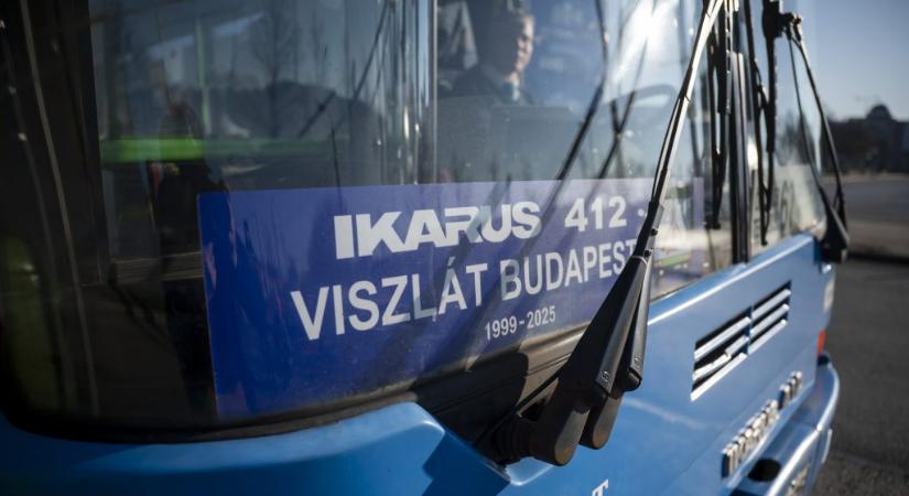 Búcsúzik Budapesttől az utolsó két 412-es Ikarus, egyikük szombaton az Örs vezér terén szomorkodott