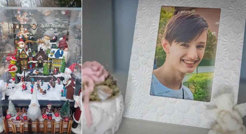 „Amikor elvetted, akkor meggyaláztad a gyászoló szülők fájdalmát” – karácsonykor loptak a 15 évesen elhunyt Dominik sírjáról