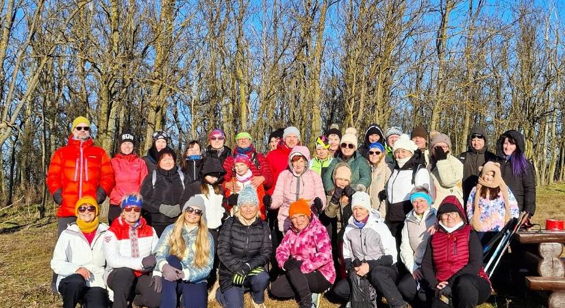 Karácsonyi túra a Kopasz-hegyre