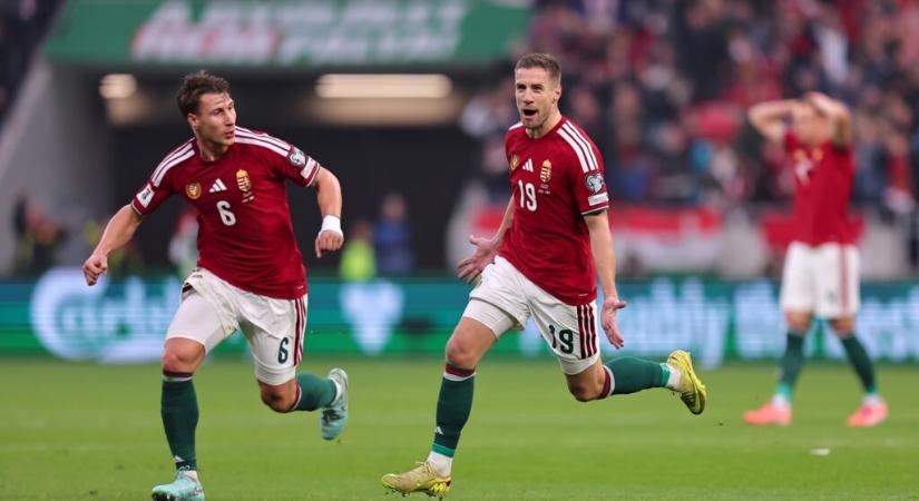 2025 legzseniálisabb góljai: Varga Barnabás írek elleni csodagólja