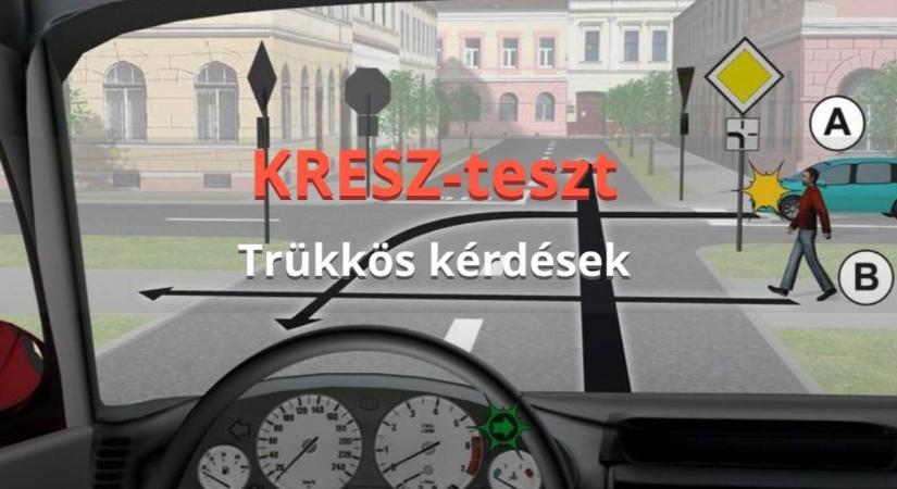 A legtöbben itt hibáznak, ez a KRESZ-teszt több sofőrt megizzaszt, mint gondolnád