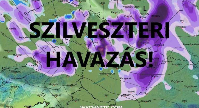 Szilveszterre megérkezik a hó is!