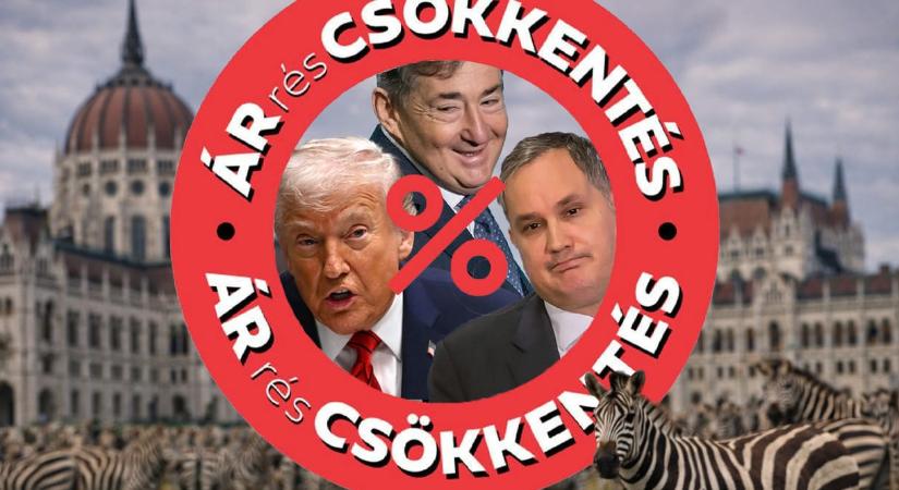 És akkor repülőrajt helyett megkaptuk 2025-re a luxizást, az árrésstopot és Trump elszabadult egóját