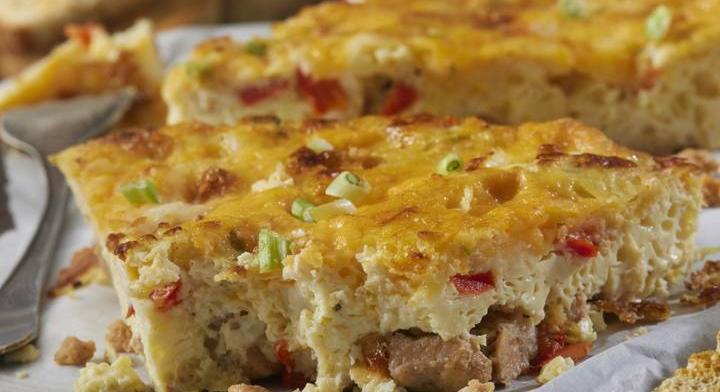 Tojásos rakottas ráérős reggelekre: egyszerű hozzávalókból készül