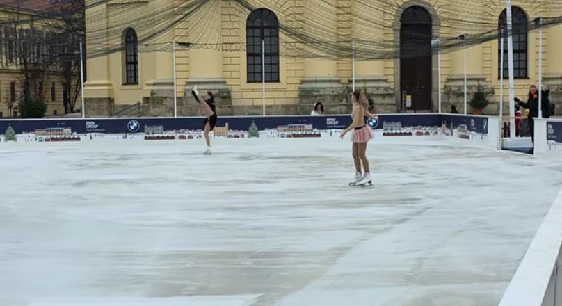 Meghosszabbították a debreceni jégkorcsolyapálya nyitvatartását