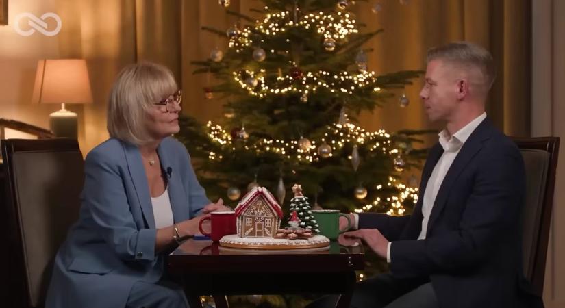 Varga Judit megnézett egy Magyar Péter interjút, egy szóban üzent, majd ezt a riporter sem hagyta szó nélkül