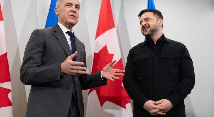 Kanada 2,5 milliárd dolláros gazdasági segélyt nyújt Ukrajnának