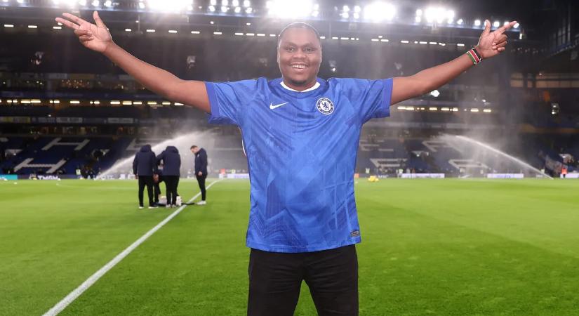 A darts-vb kenyai sztárja a PL-rangadón váltotta valóra a gyermekkori álmát