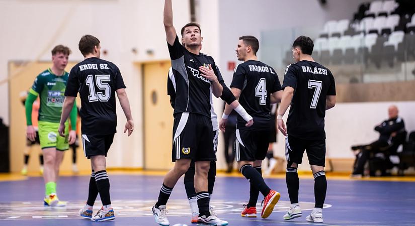 Férfi futsal: fontos rangadóval zárja az évet a DEAC