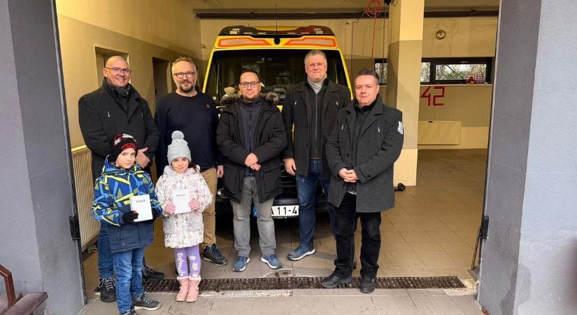 Mentéstechnikai eszközök adományokból a mentőállomásnak