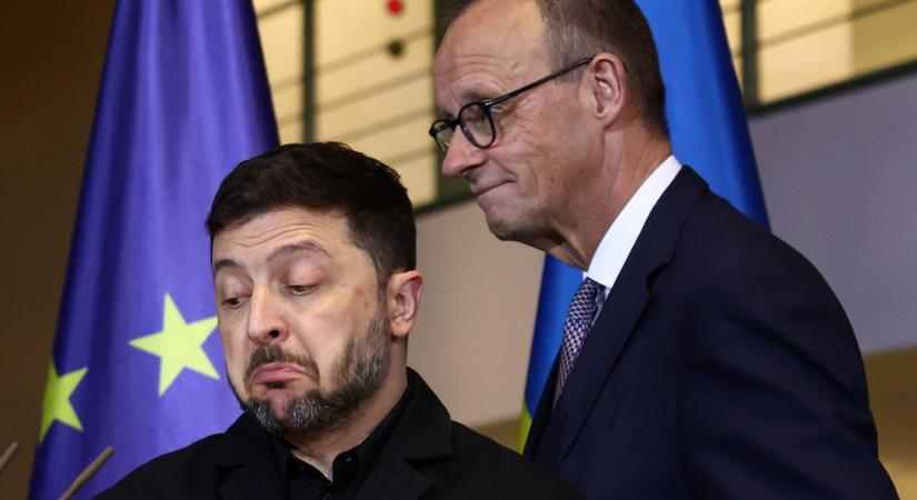 Il Fatto Quotidiano: A 90 milliárdos hitel valójában Zelenszkij és Merz kudarca